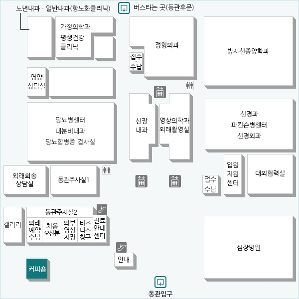 대표 메뉴 : 커피, 음료 등 (운영시간 : 08:00 ~ 19:00 )