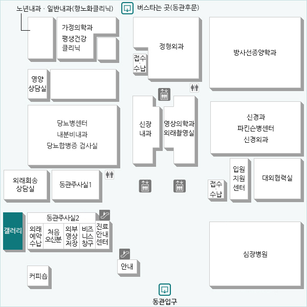 서울아산병원은 환자와 보호자의 정서적 치유 공간으로 갤러리를 운영하고 있습니다.