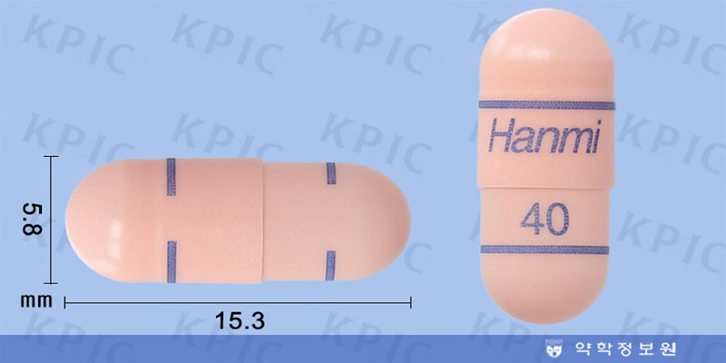 에소메졸 디알 서방캡슐 [40mg] ( Esomezole DR cap [40mg]) | 의약품정보 | 의료정보 | 건강정보 ...