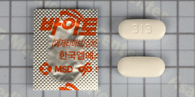 바이토린 정 10/40mg [1TAB] ( Vytorin tab 10/40mg [1TAB]) | 의약품정보 | 의료정보 | 건강 ...