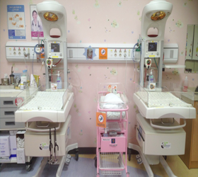 서울아산병원 신생아과  신생아 집중 간호 병실 모습