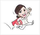 간호부 챔피언 간호사 상징 사진