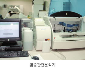 염증관련분석기 사진