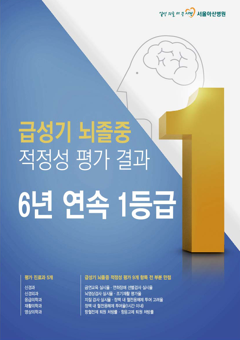 뇌졸중 질평가 1등급