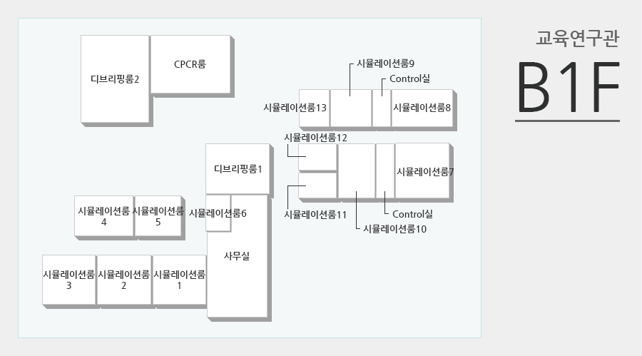 시뮬레이션센터 (교육연구관 지하 1층)