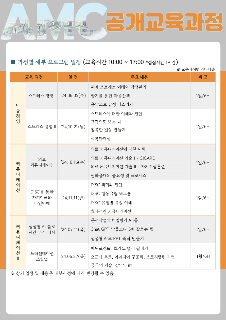 2024 AMC 공개교육과정 안내 이미지3