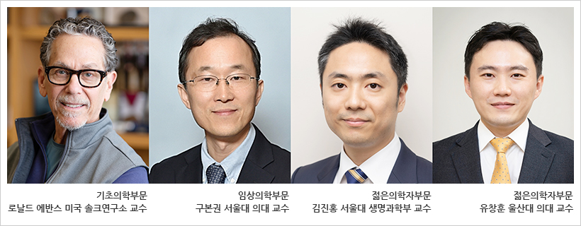 제14회 아산의학상 수상자